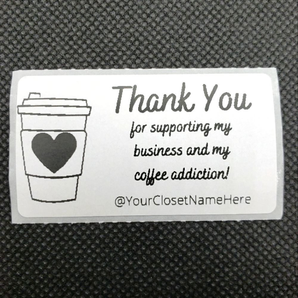 8/$20 40ct Customizable Stickers 2.25" x 1.25" White Labels